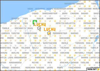 map of Lu-chu