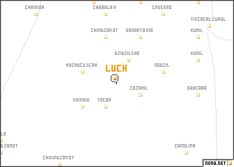 map of Luch