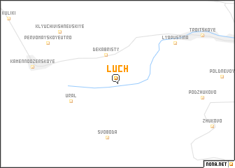 map of Luch