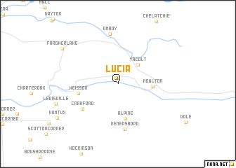 map of Lucia