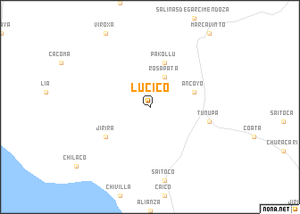 map of Lucico