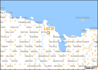 map of Lucie