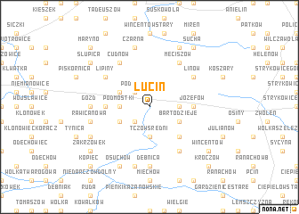 map of Lucin