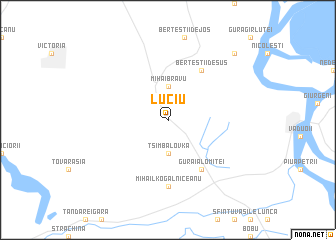 map of Luciu