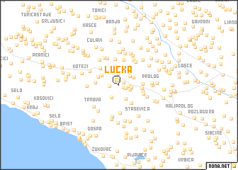 map of Lučka