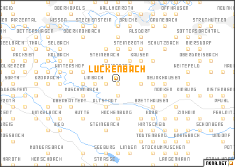 map of Luckenbach