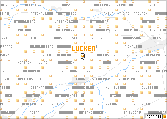 map of Lucken