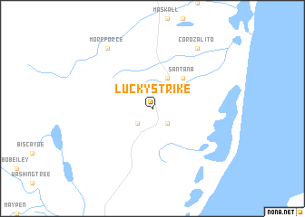 map of Lucky Strike