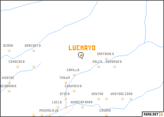 map of Lucmayo