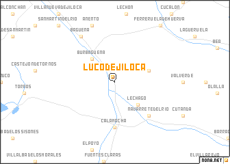 map of Luco de Jiloca