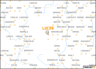 map of Lục Rã