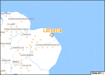 map of Lucrecia