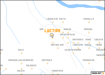 map of Luctipe