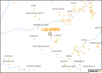 map of Lucumani