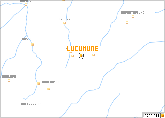 map of Lucumune