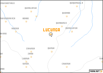 map of Lucunga