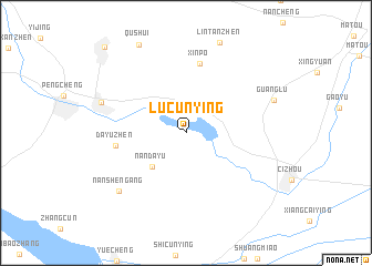 map of Lucunying