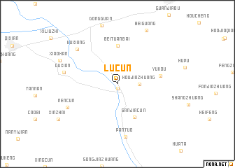 map of Lucun