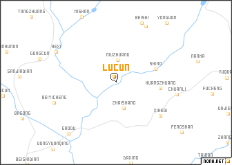 map of Lucun