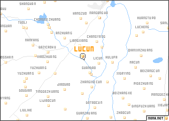 map of Lucun