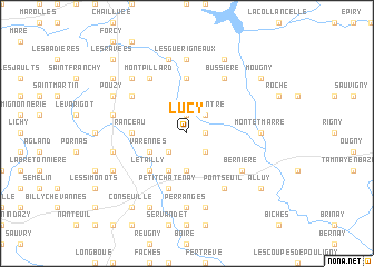 map of Lucy