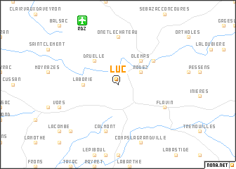 map of Luc