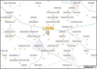 map of Ludad