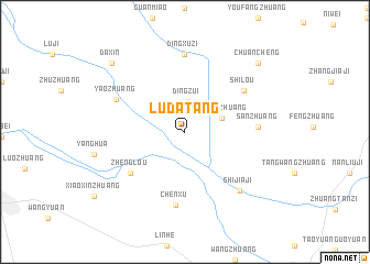 map of Ludatang