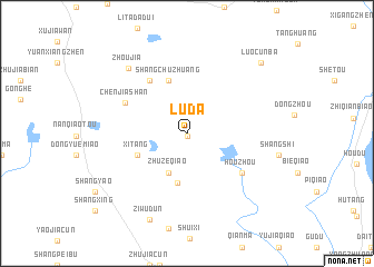 map of Luda