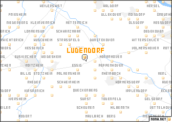 map of Ludendorf