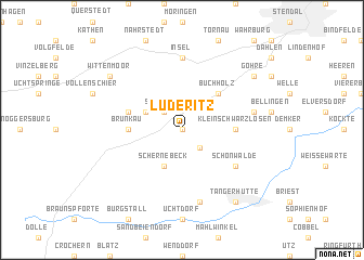 map of Lüderitz