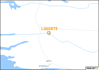 map of Ludgate