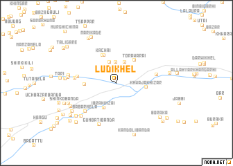 map of Lūdi Khel