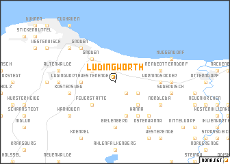 map of Lüdingworth