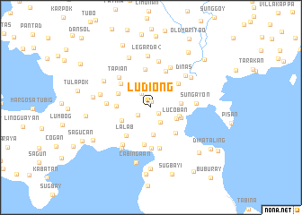 map of Ludiong
