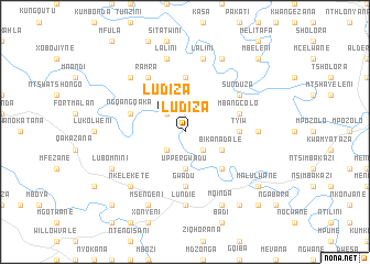 map of Ludiza