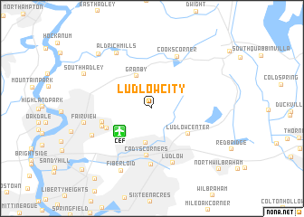 map of Ludlow City