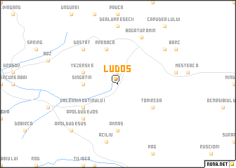 map of Ludoş