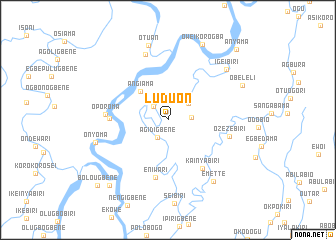 map of Luduon