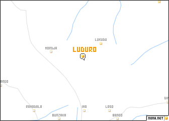 map of Luduro