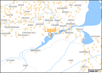 map of Ludur