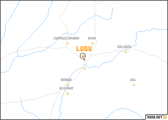 map of Ludu