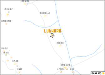 map of Ludwara