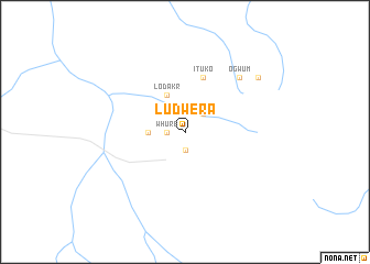 map of Ludwera