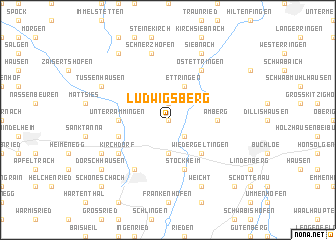 map of Ludwigsberg