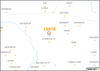 map of Lud\