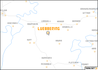 map of Luebbering