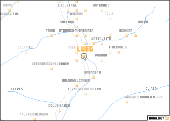 map of Lueg