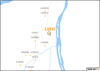 map of Lueki