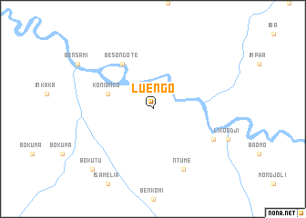 map of Luengo